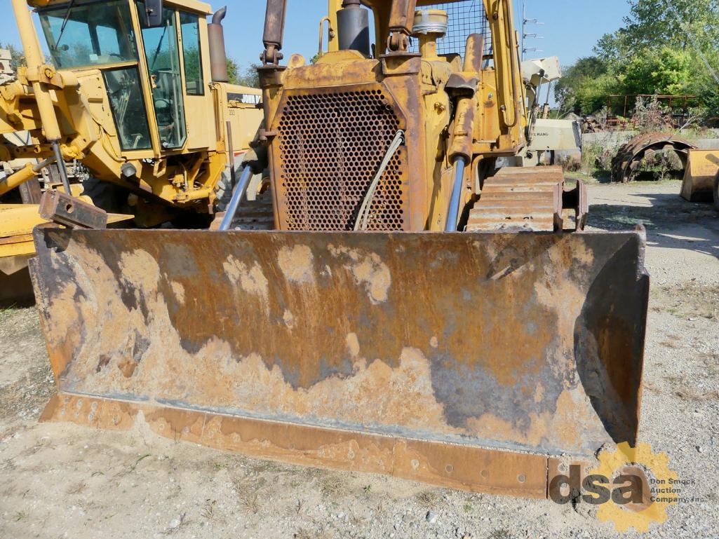 1978 CAT D6D Crawler Tractor, S/N 4X3537, Canopy, Diesel