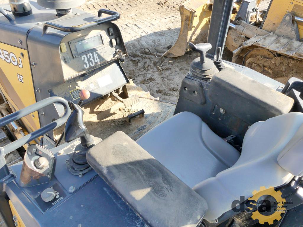 2007 Deere 450J Crawler Tractor, S/N TO450JX154417, Canopy, Heat, 6-Way Blade, Ripper,