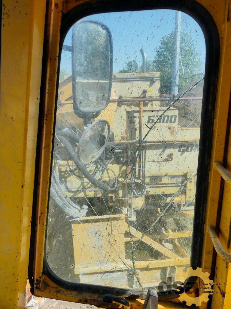 1990 Michigan Volvo L90 Loader, S/N L90V6075OASH, Meter Reads 34658 Hours, Quick Attach, Bucket, For