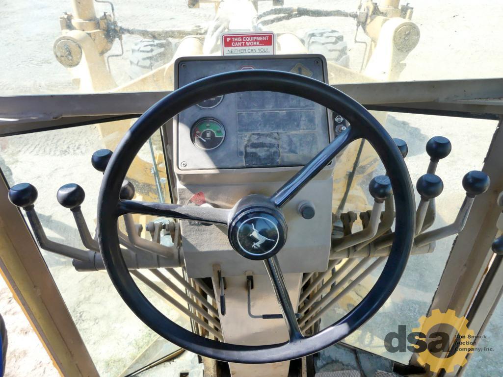 1993 Deere 770BH Motor Grader, S/N DW770BH543473, Cab, Heat, 12' Moldboard, Meter Reads 7,205 Hours