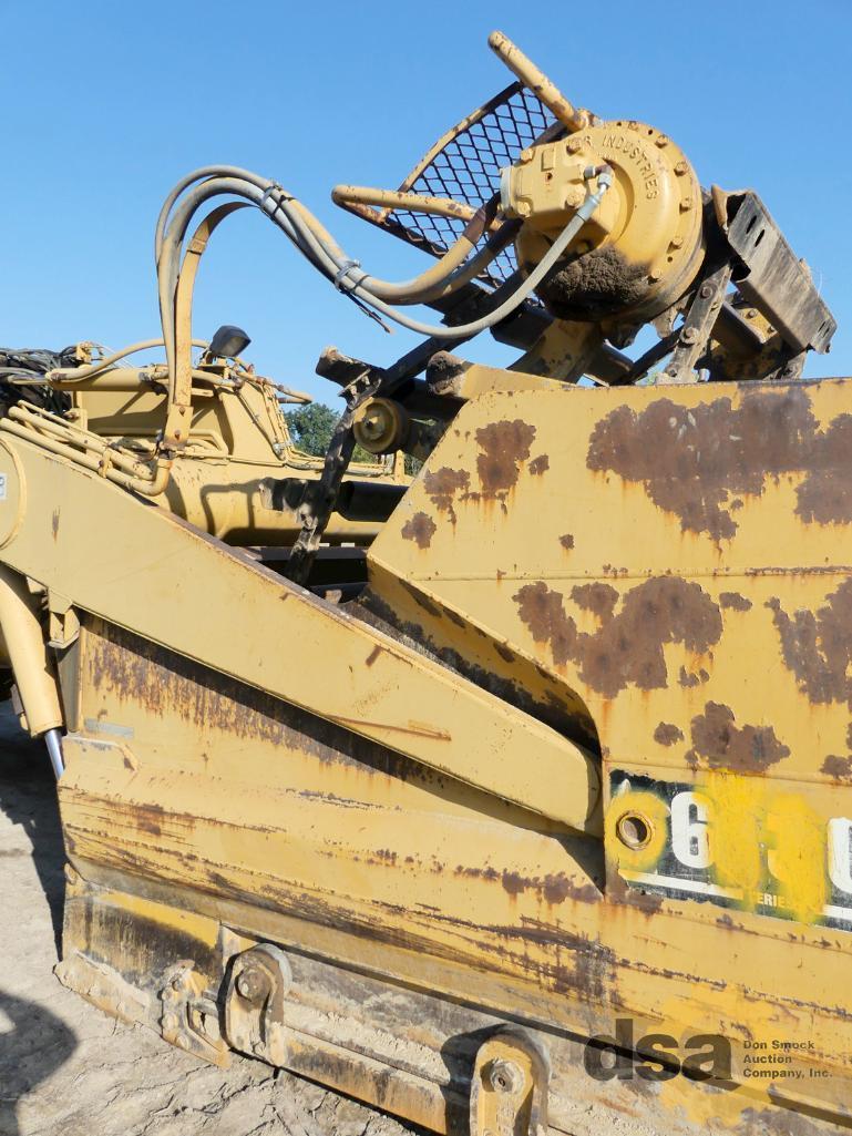 1998 CAT 613C Scraper, S/N 8LJ01644/98224917, Canopy, Self Loader, Meter Reads 4,939 Hours