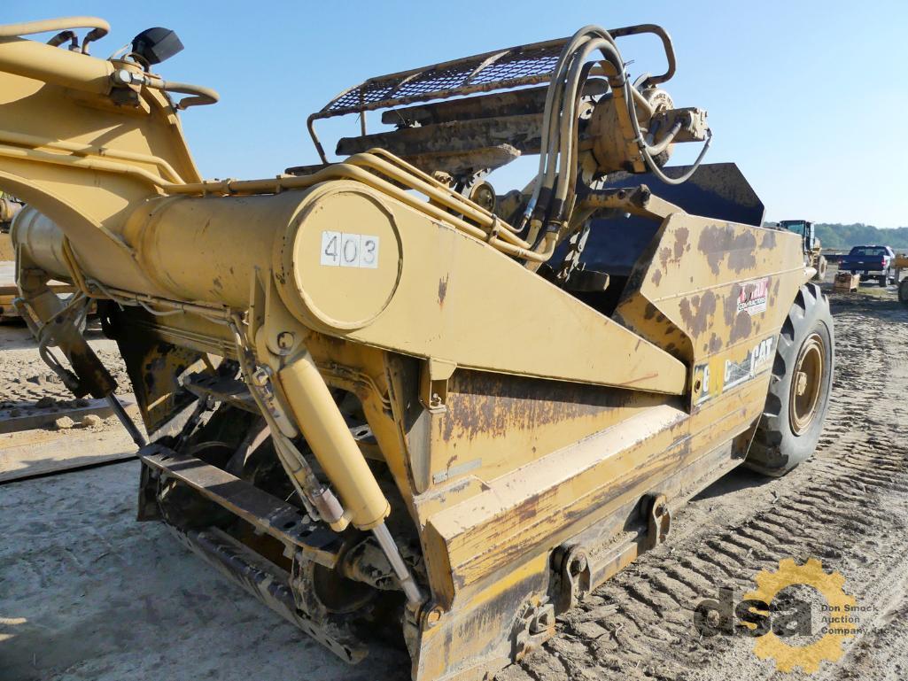 1998 CAT 613C Scraper, S/N 8LJ01644/98224917, Canopy, Self Loader, Meter Reads 4,939 Hours