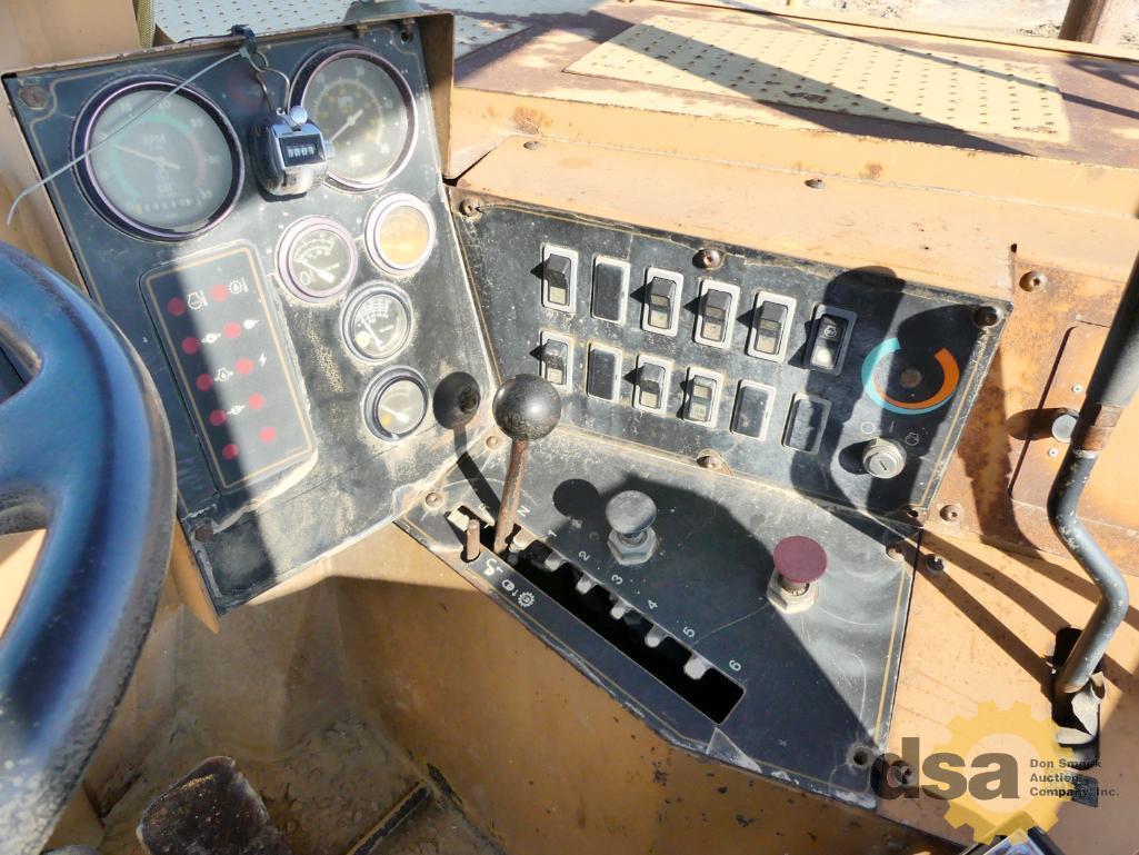 1998 CAT 613C Scraper, S/N 8LJ01644/98224917, Canopy, Self Loader, Meter Reads 4,939 Hours