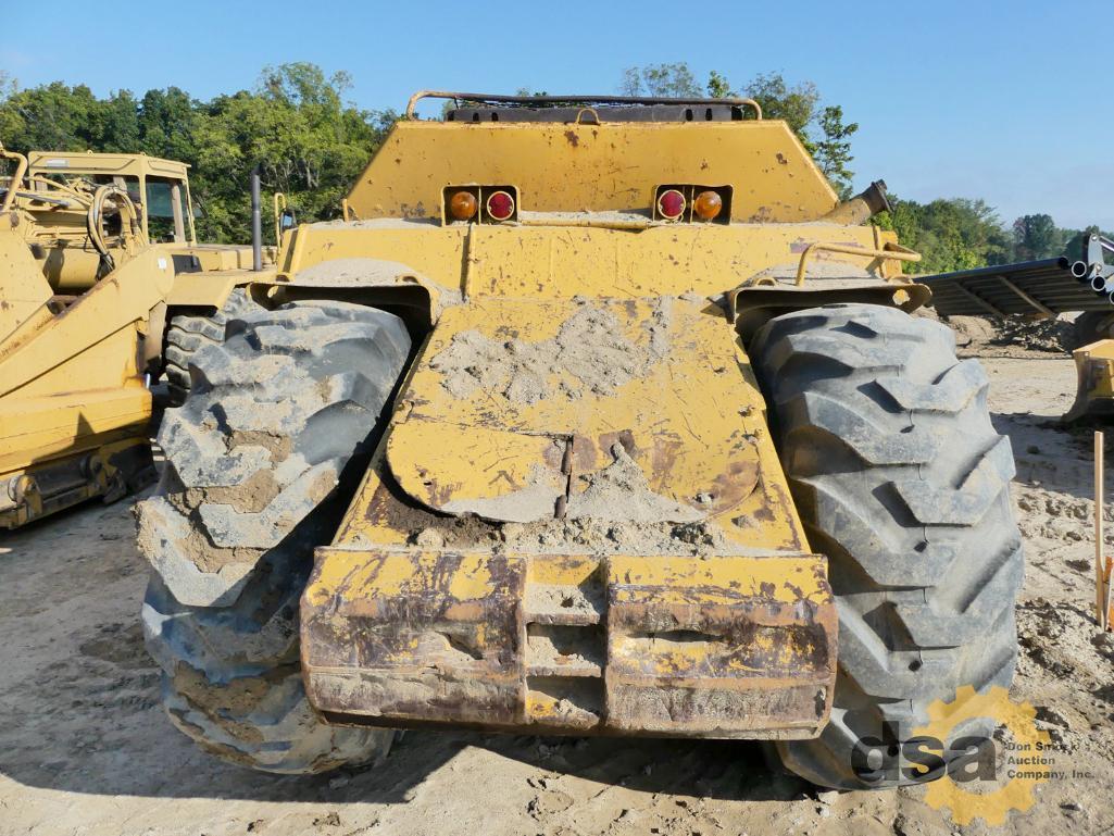 1990 CAT 613C Scraper, S/N 7692X01811, Canopy, Self Loader, Meter Reads 12,988 Hours