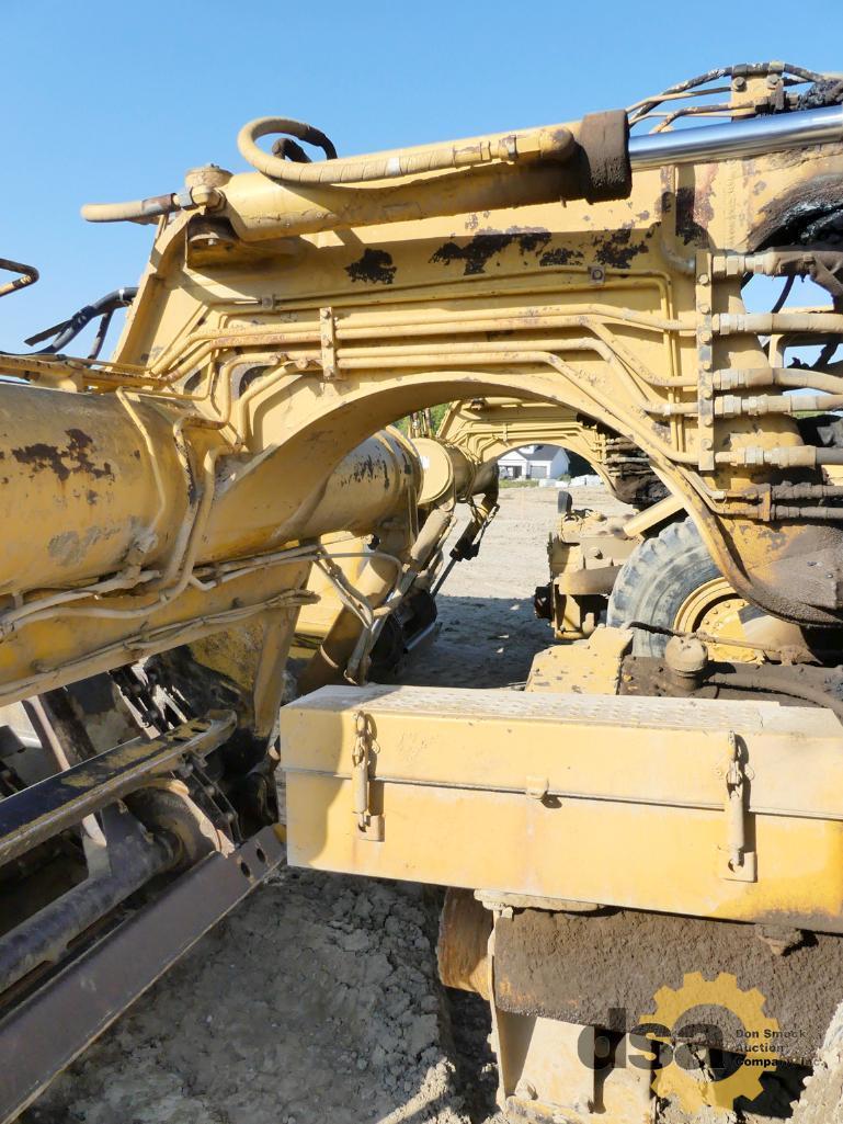 1990 CAT 613C Scraper, S/N 7692X01811, Canopy, Self Loader, Meter Reads 12,988 Hours