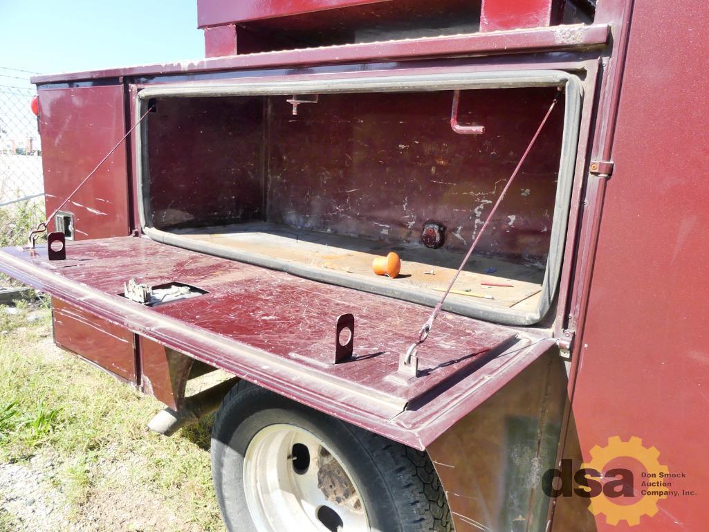 2007 Ford F350XL Utility Truck, Crew Cab, Power Stroke Diesel V8, Automatic Transmission