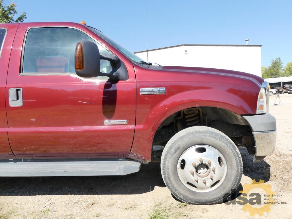 2007 Ford F350XL Utility Truck, Crew Cab, Power Stroke Diesel V8, Automatic Transmission