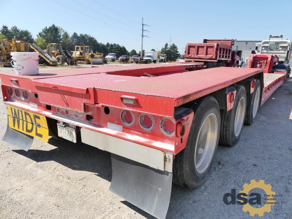 2018 Talbert 50CC 50 Ton Lowboy Trailer, VIN# 40FS05135J1036628, Tri Axle, Hydraulic Detach, Non Gro