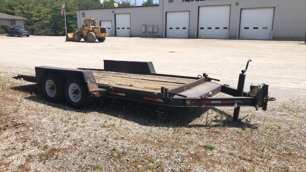 2005 Towmaster 16' 5 Ton Tilt Trailer, VIN# 4KNTT16205L162002, Tandem Axle