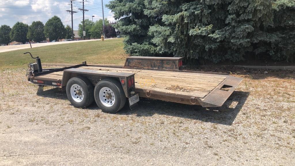 2005 Towmaster 16' 5 Ton Tilt Trailer, VIN# 4KNTT16205L162002, Tandem Axle