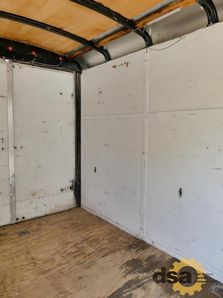 1996 Southwest Express Line Enclosed Trailer, VIN# 48B500E12T2012219, 12' x 8', Side Entry, Rear Bar