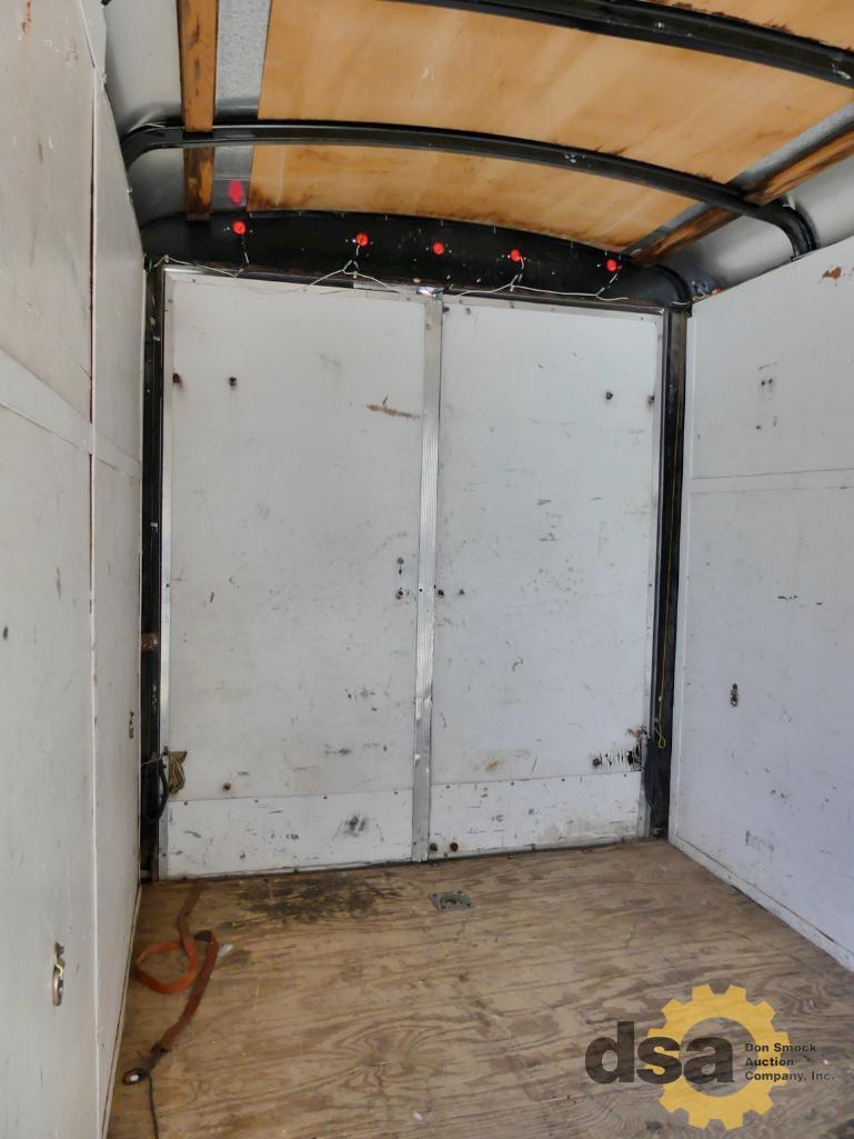 1996 Southwest Express Line Enclosed Trailer, VIN# 48B500E12T2012219, 12' x 8', Side Entry, Rear Bar