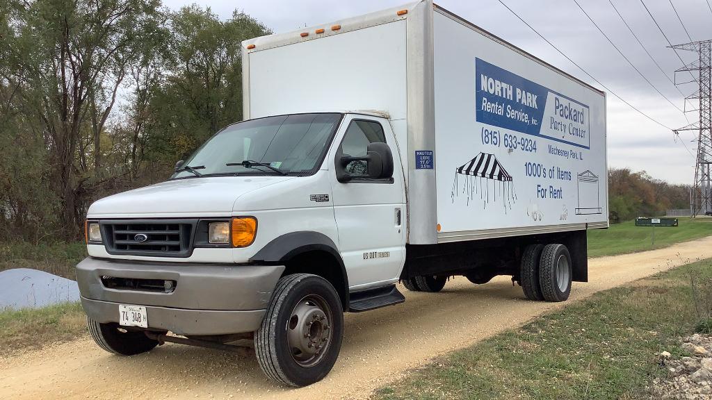 2003 Ford F550 HD Box Truck,