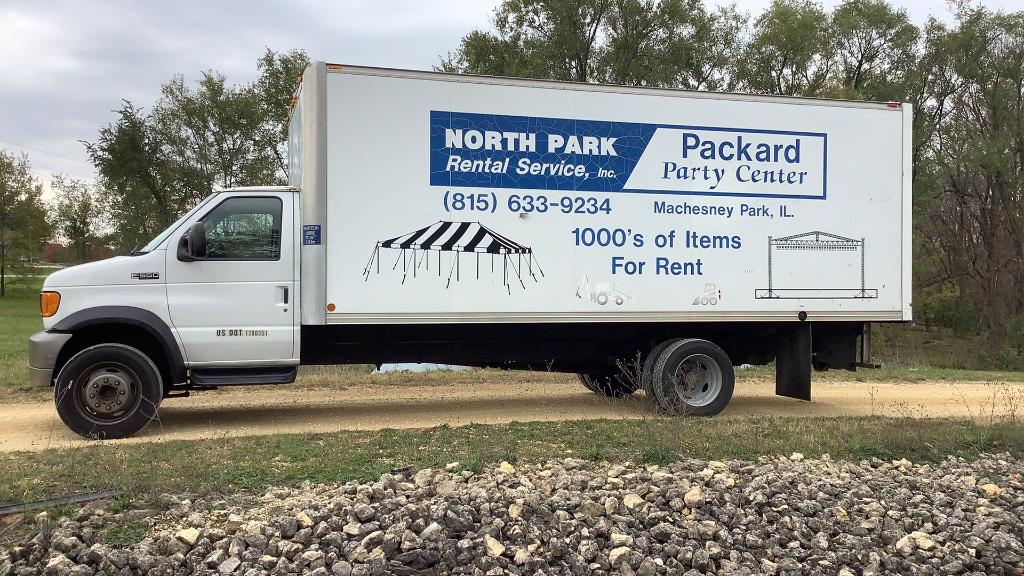 2003 Ford F550 HD Box Truck,