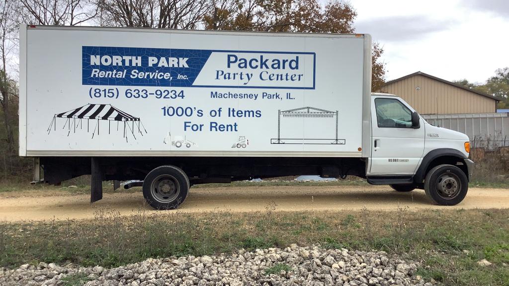 2003 Ford F550 HD Box Truck,