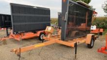 2013 PSC Trailer Mounted Message Board,