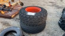 16.9-24 Firestone Tractor Tires with Rims
