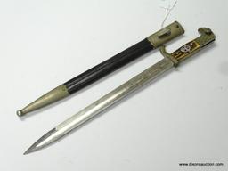 GERMAN WEYERSBURG KIRSCHBAUM & CIE THIRD REICH POLICE BAYONET.