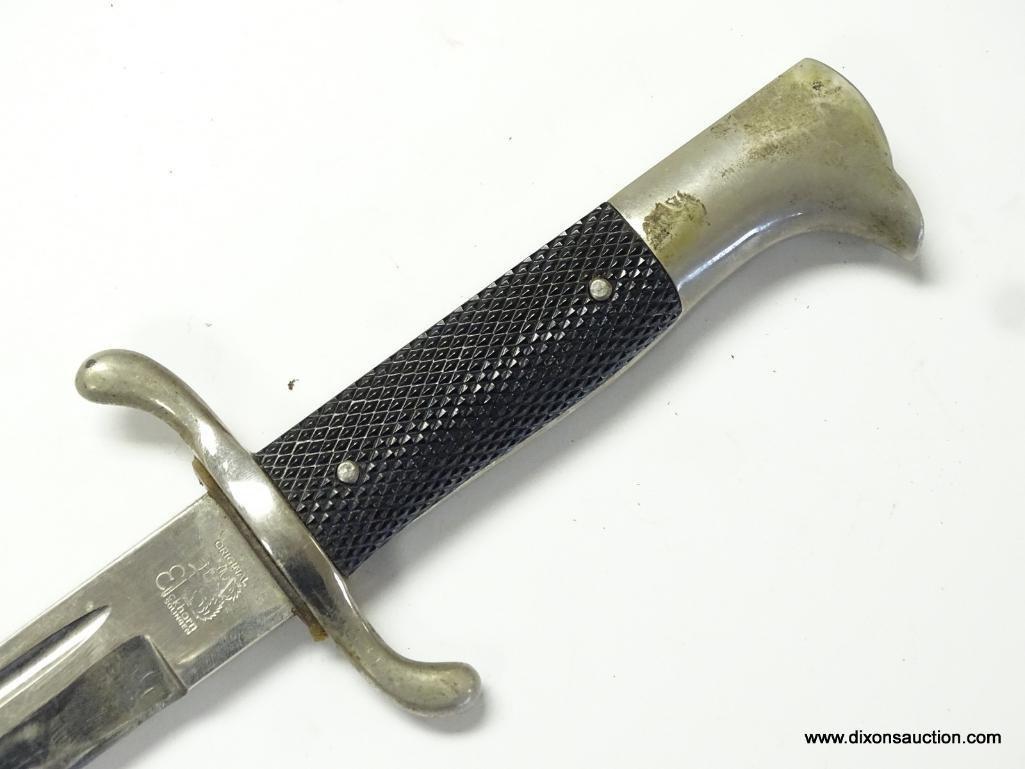 ALBERT ZIEGLER & ERIC EICKHORN GERMAN FIREMAN'S BAYONET.