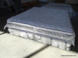 NEW SERTA KING SIZE ICOMFORT HYBRID APPLAUSE II SERIES MATTRESS & SPLIT BOX SPRING SET. (THIS ITEM