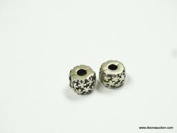 2 AUTHENTIC .925 PANDORA CHARM STOPPERS