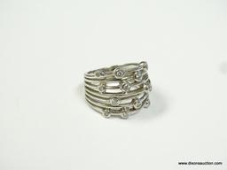 .925 AND CZ DINNER RING