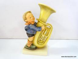 HUMMEL THE TUBA PLAYER FIGURINE. 6 1/8" TALL. HUM 437 # 271. IN THE ORIGINAL BOX.