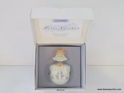 LLADRO KING MELCHOR. ITEM# 06341. 3.5" TALL. IN THE ORIGINAL BOX.