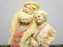 LEGEND OF SANTA CLAUS "SANTA AND MRS. CLAUS VICTORIAN" 755/7500. HAS COA: 7"x11".