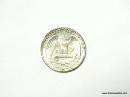 1947S GEM BU WASHINGTON QUARTER - FULL BREAST FEATHERS