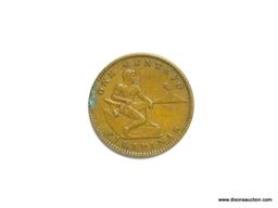 1916 PHILIPPINES 1 CENTAVOS - SCARCE O.S DATE