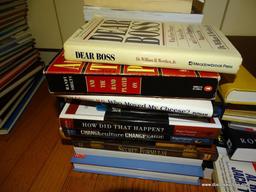(FR) MISC. LOT OF BOOKS: EXTRATERRESTRIAL. BOOKS ON CONSUMERISM. BOOKS ON DISASTERS. AMERICAN