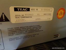 (FR) TEAC STEREO CASSETTE DECK: MODEL R-455CHX