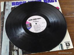 George McCrae T.K. Records #501, Autographed record album Rock Your Baby. Autographed on the front