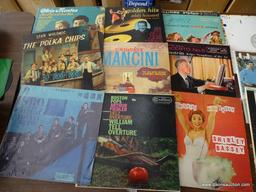 TOP SHELF RACK NUMBER 1. THE INK SPOT, BOOTS RANDOLPH, LOUIS ARMSTRONG, CANNONBALL ADDERLEY, BENNY