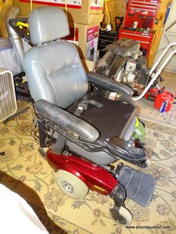 (SHED) PRONTO SURE-STEP M51 ELECTRIC WHEELCHAIR. PLEASE PREVIEW TO TEST FOR WORKING CONDITION: