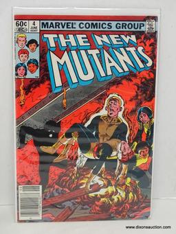 THE NEW MUTANTS ISSUE NO. 4. 1983 B&B COVER PRICE $.60 VGC