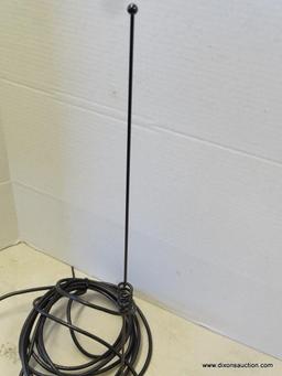 (B2) MAGNETIC MOUNT BLACK CB ANTENNA 19 IN TALL