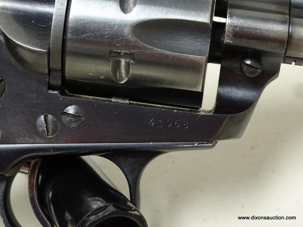 SINGLE SIX STURM RUGER REVOLVER .22 CALIBER. SERIAL # 41068