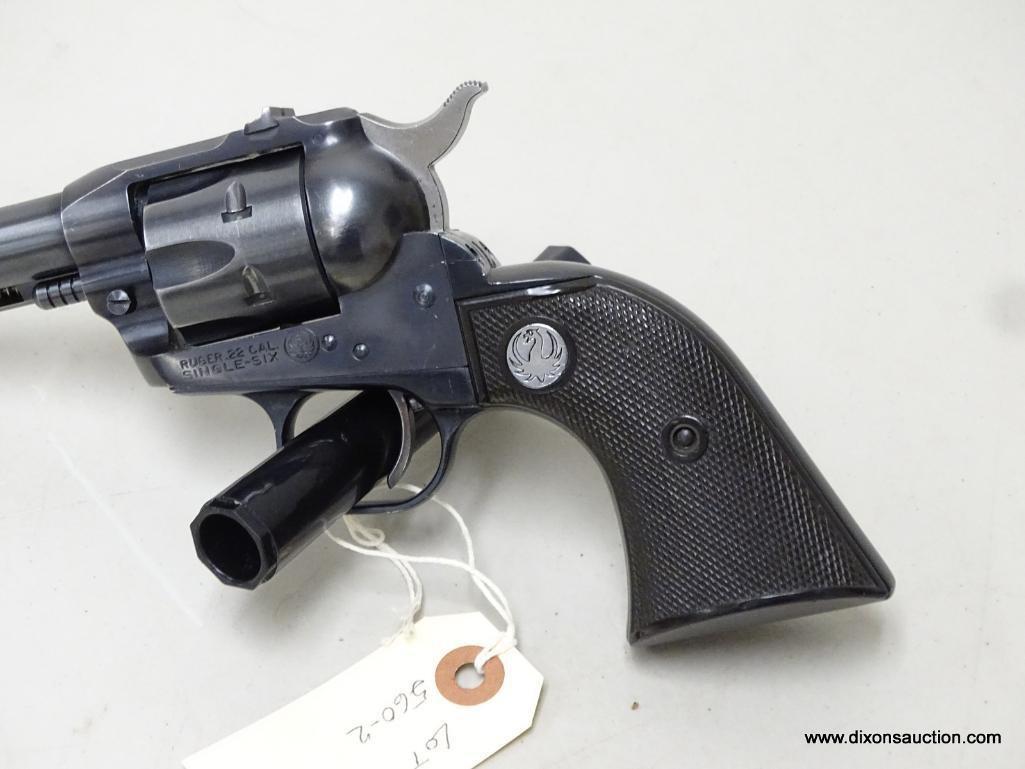 SINGLE SIX STURM RUGER REVOLVER .22 CALIBER. SERIAL # 41068