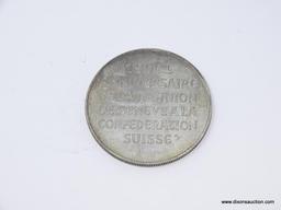 1814-1964 150TH ANNIVERSARY SWISS CONFEDERATION SILVER