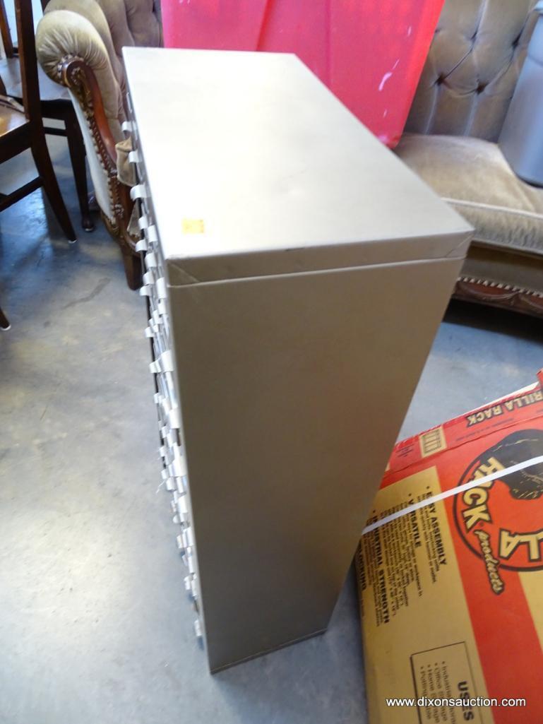 (R1) HOBART CABINET CO. METAL 50 DRAWER STORAGE CABINET. WOULD BE GREAT FOR A MECHANICS SHOP!: 19"X