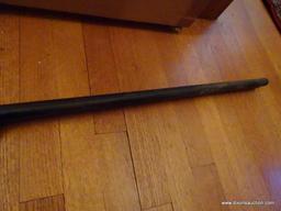 (LR) GUN; ANTIQUE W. RICHARDS DOUBLE BARREL 12 GAUGE RABBIT EARED SHOTGUN