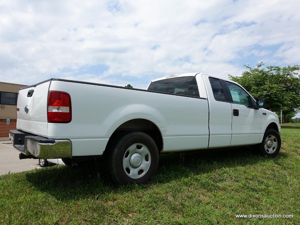 2006 FORD F-150 PICKUP TRUCK XLT 5.4 L. 3V TRITON 8 CYLINDER ENGINE, EXTENDED CAB WITH ACCESS DOOR