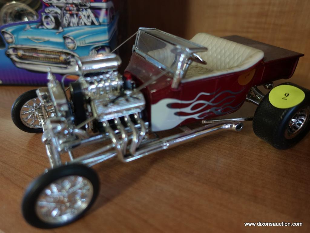 (SR1) PLAYING MANTIS JOHNNY LIGHTNING RAT ROD. DOES NOT INCLUDE ORIGINAL PACKAGING.