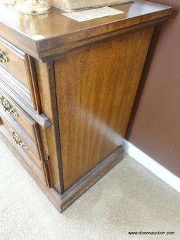 (BR1) BEAUTIFUL SIDEBOARD WITH 3 DRAWERS ON EITHER SIDE AND 1 DRAWER OVER 2 DOORS. DRAWERS HAVE