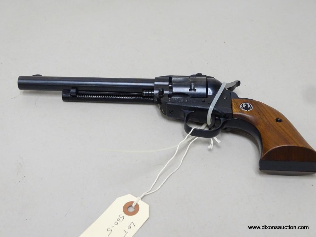 STURM RUGER SINGLE-SIX .22 CALIBER REVOLVER 6.5" BARREL, WITH THE ORIGINAL BOX AND INSTRUCTIONS'/N