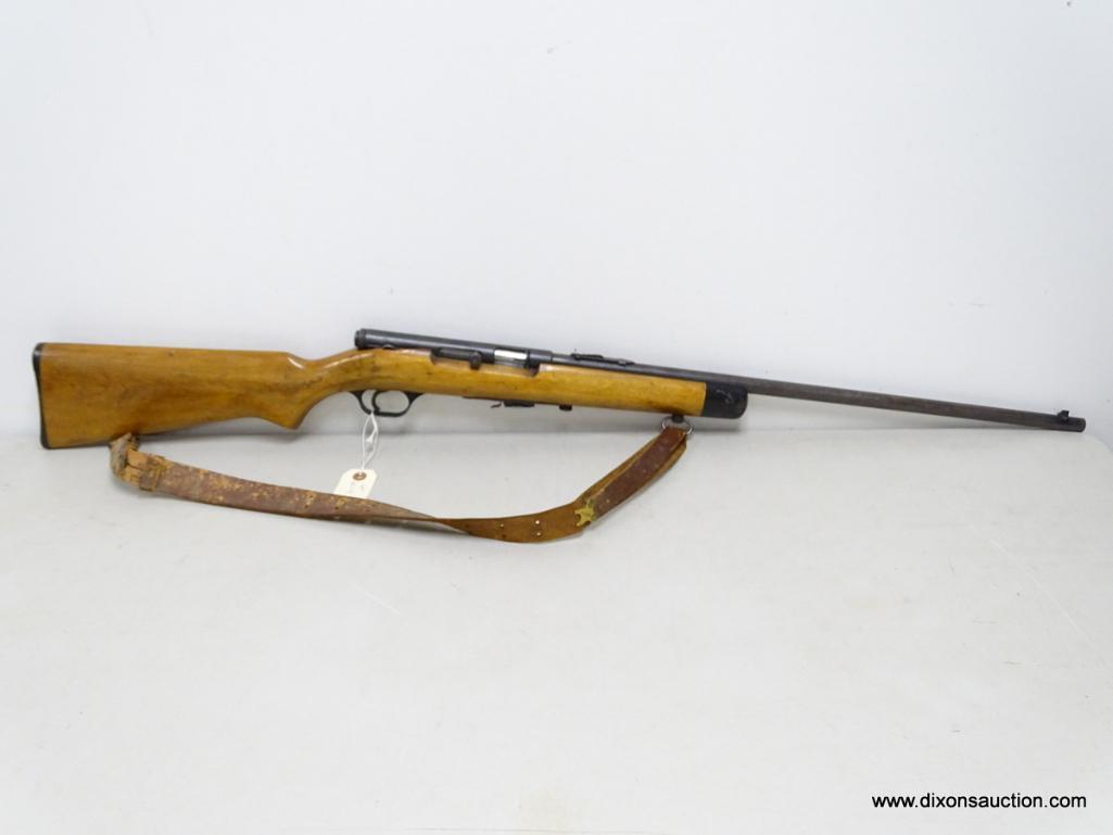 WARD'S WESTERN FIELD MODEL 85 - SB 85 - T A 22 CALIBER SEMI-AUTOMATIC RIFLE. THIS GUN WILL SHOOT