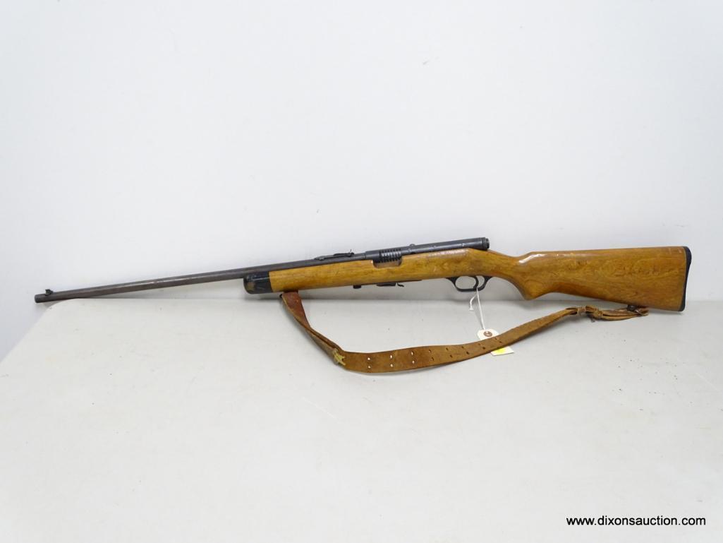 WARD'S WESTERN FIELD MODEL 85 - SB 85 - T A 22 CALIBER SEMI-AUTOMATIC RIFLE. THIS GUN WILL SHOOT