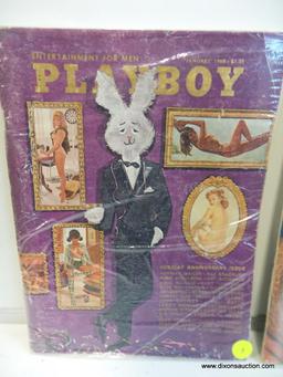 (S1) PLAYBOY MAGAZINES FROM 1968; ISSUES IN THIS LOT ARE JANUARY, SEPTEMBER, AND NOVEMBER. THESE